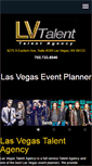 Mobile Screenshot of lvtalent.com